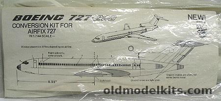 Griffin 1/144 Boeing 727-200 Conversion Kit  With ATP Decals - Bagged (727) plastic model kit